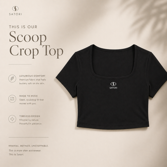 SATORI Scoop Crop Top